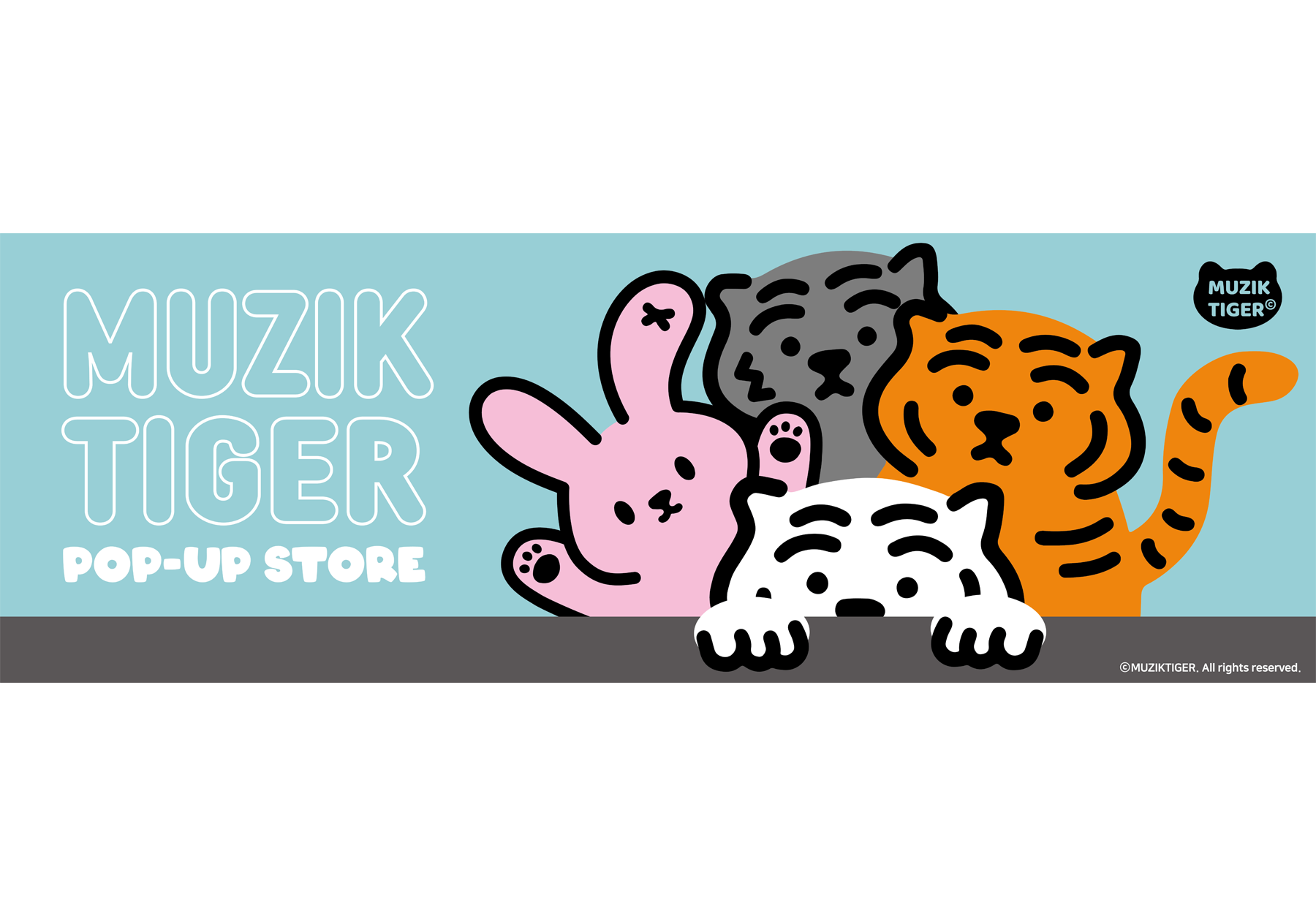 MUZIK TIGER: A lifestyle brand from Korea, the pop-up store is open at 21 LOFT stores!