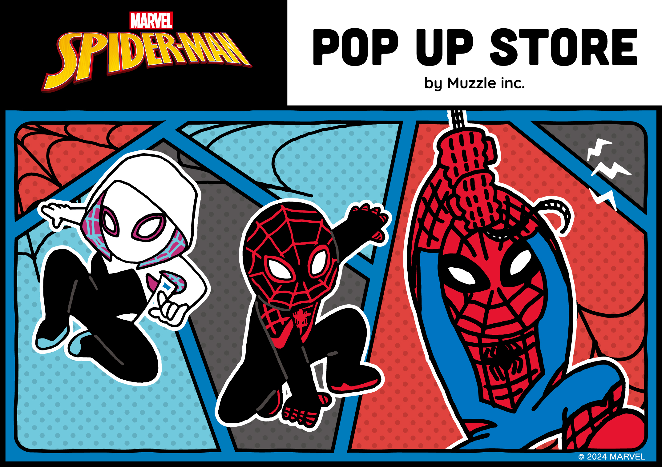 Spider-Man pop-up store